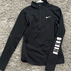 Womens Nike dri fit quarter zip